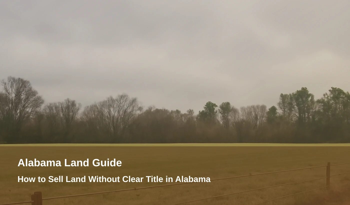 How to Sell Land Without Clear Title in Alabama