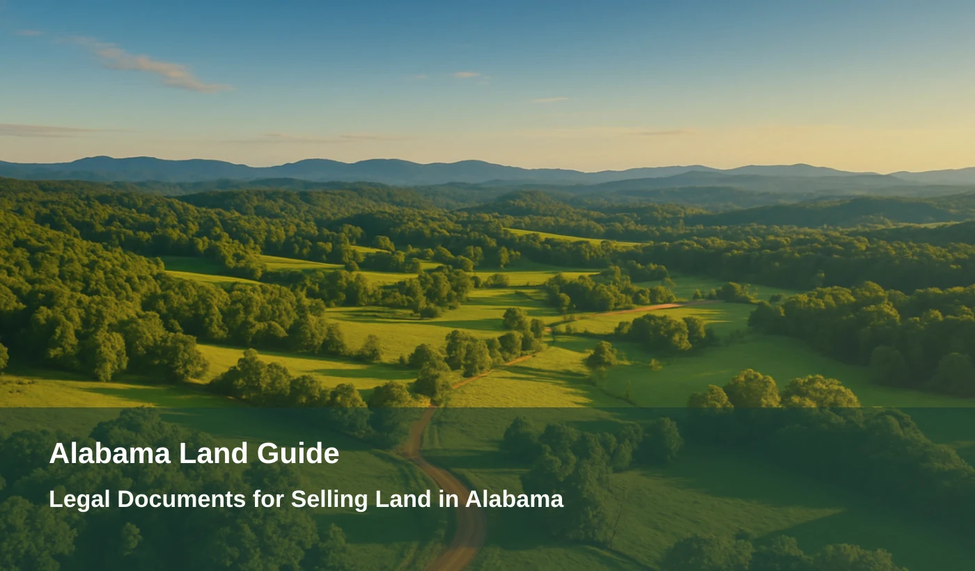 Legal Documents for Selling Land in Alabama